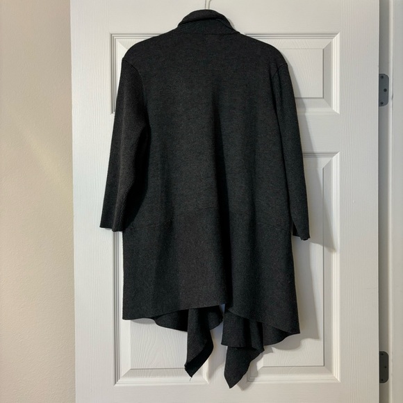 Simply Emma Open Front Cardigan, plus size 1X - Picture 2 of 12